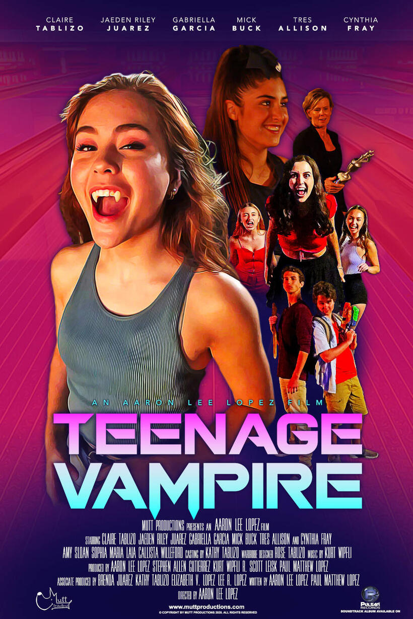 Teenage Vampire poster art