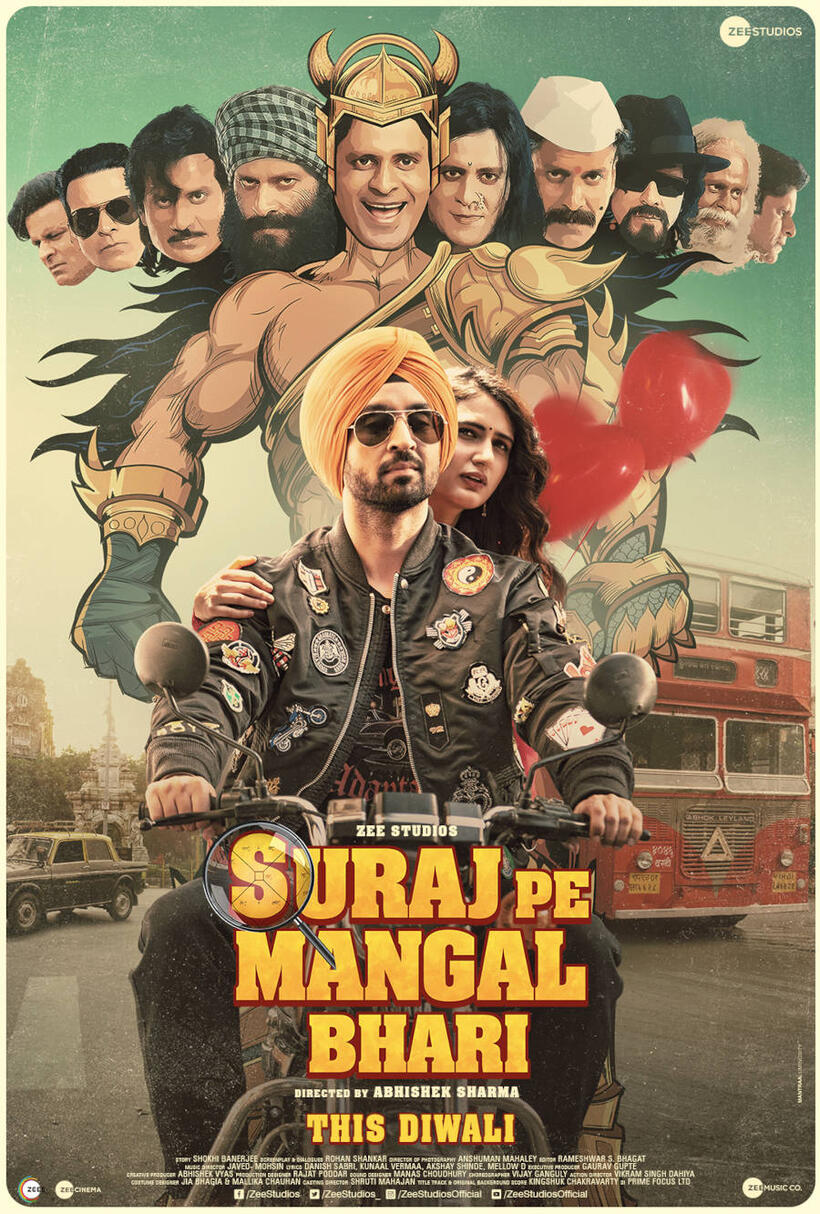Suraj Pe Mangal Bhari poster art