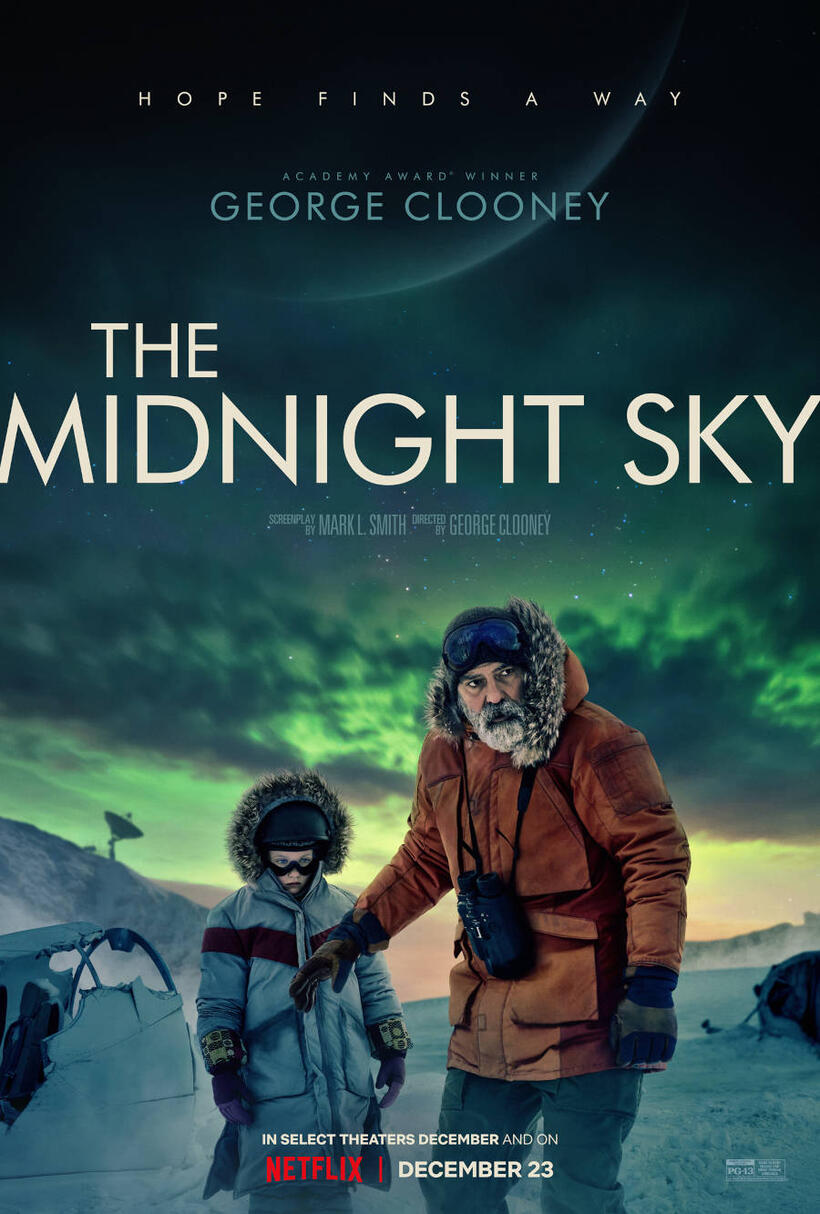 The Midnight Sky poster art