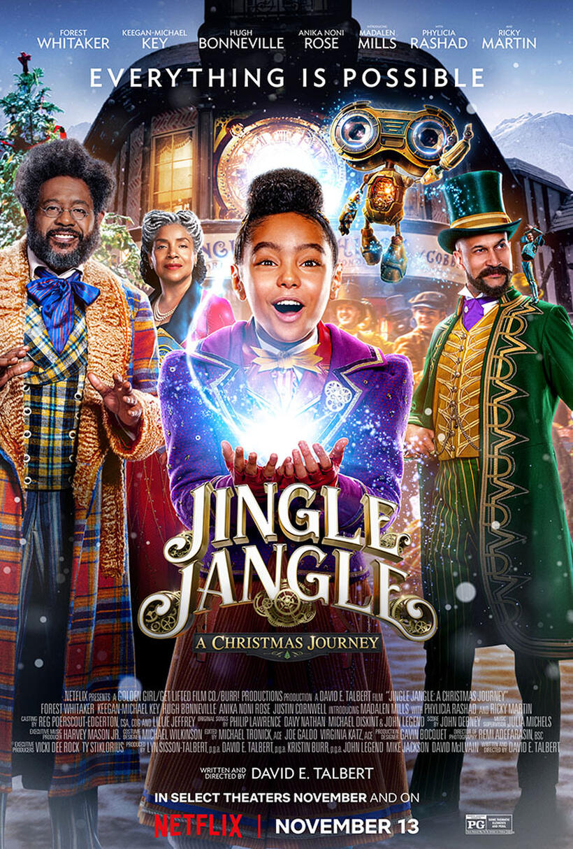 Jingle Jangle: A Christmas Journey poster art