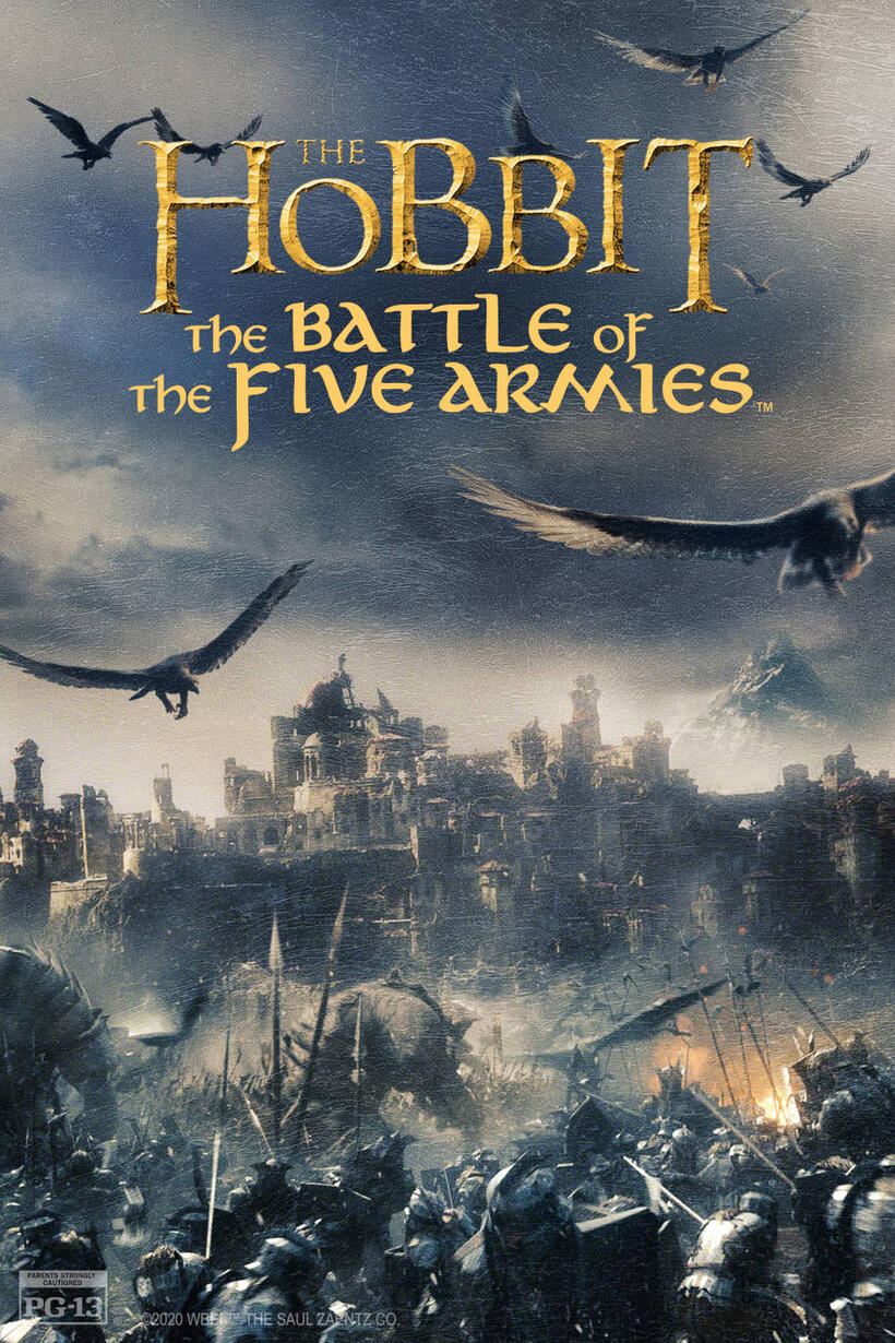 The Hobbit: The Battle Of The Five Armies (2014) - 4K Remaster poster art