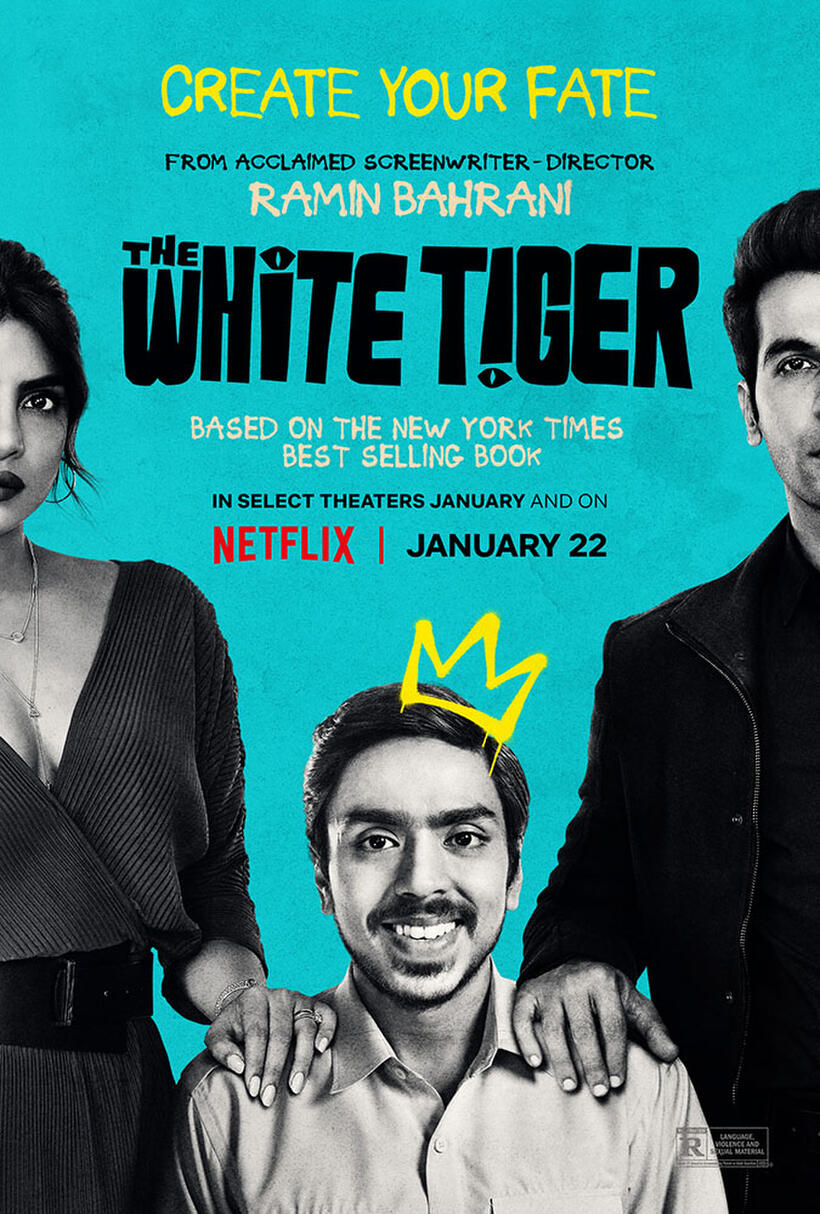 The White Tiger poster art