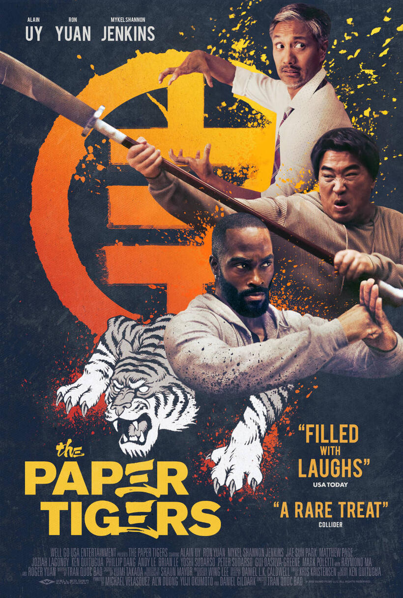 The Paper Tigers poster art