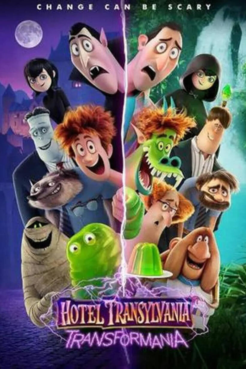 Hotel Transylvania: Transformania poster art