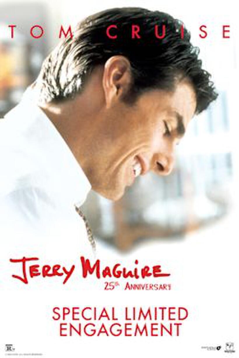 Poster art for "Jerry Maguire 25th Anniversary".
