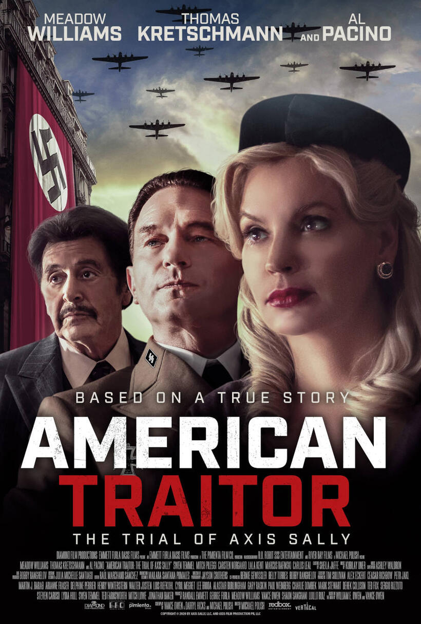 American Traitor: The Trial of Axis Sally poster art