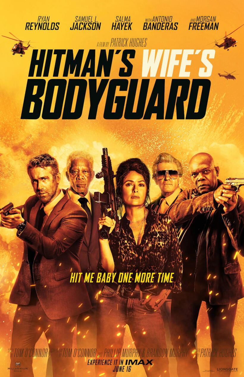The Hitman's Wife's Bodyguard poster art