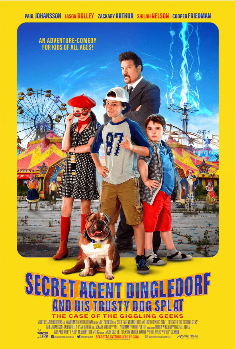 Secret Agent Dingledorf and His Trusty Dog Splat poster art