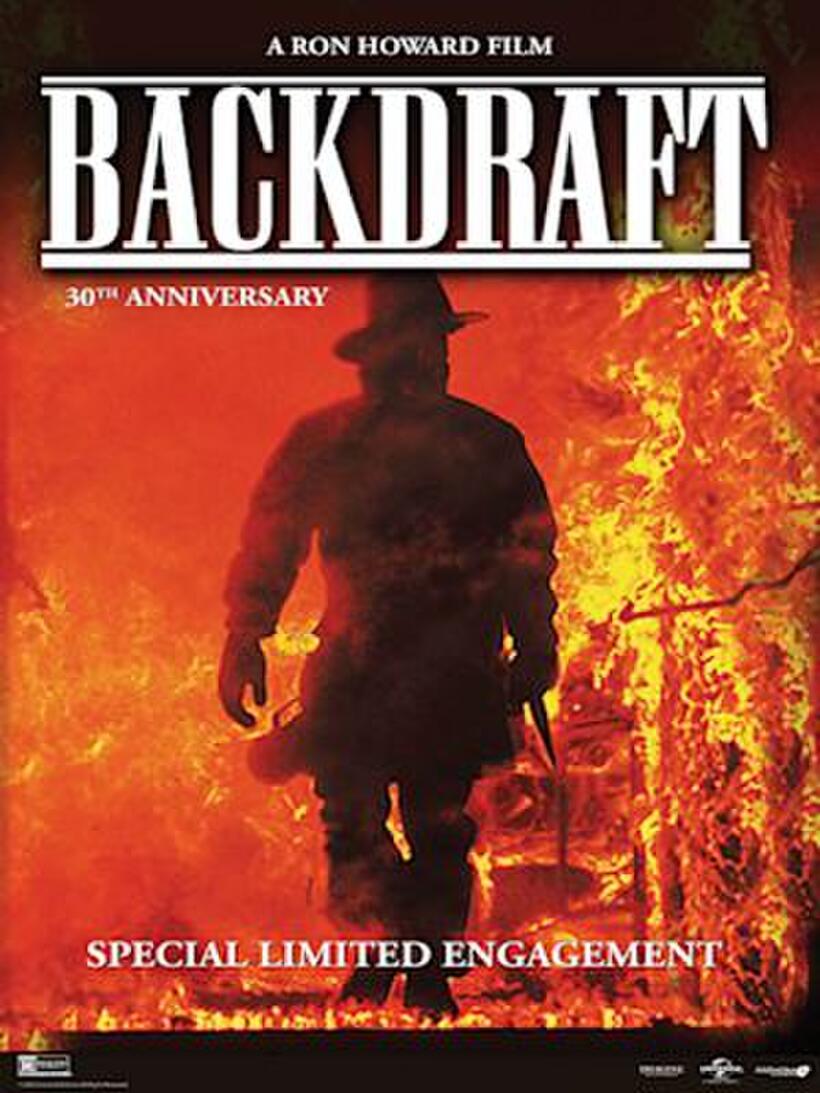 Poster art for "Backdraft 30th Anniversary".