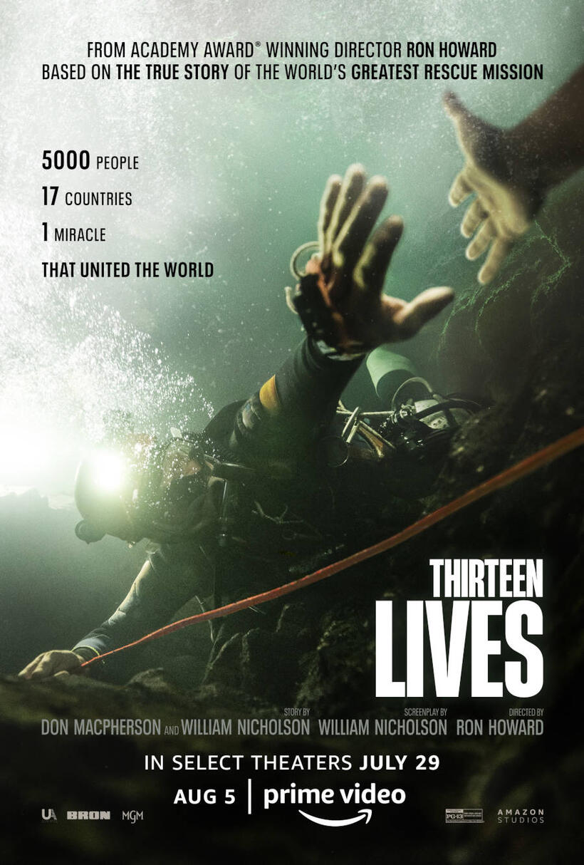 Thirteen Lives poster art
