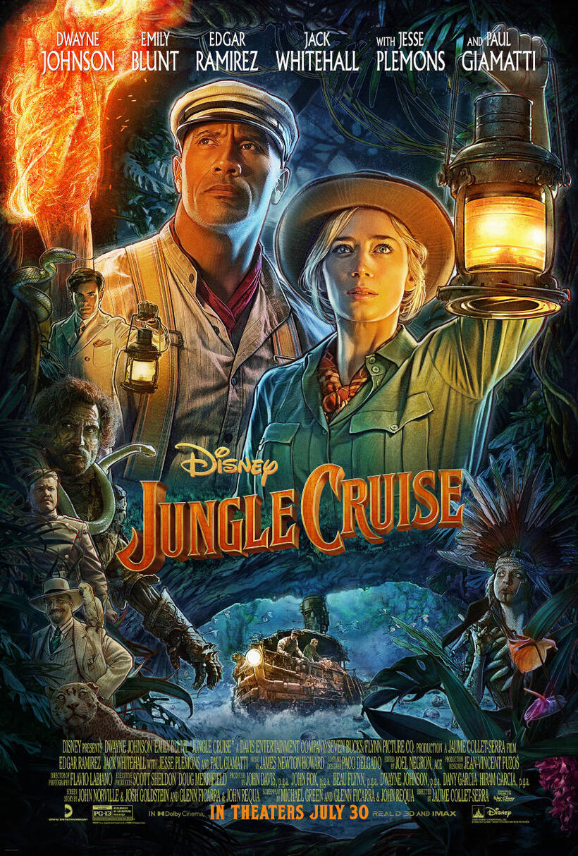Jungle Cruise poster art