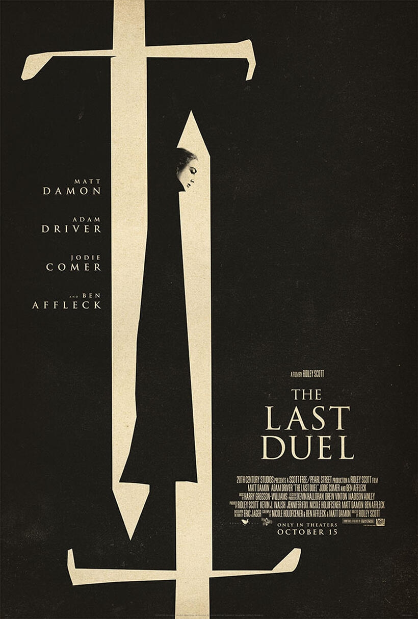 The Last Duel poster art