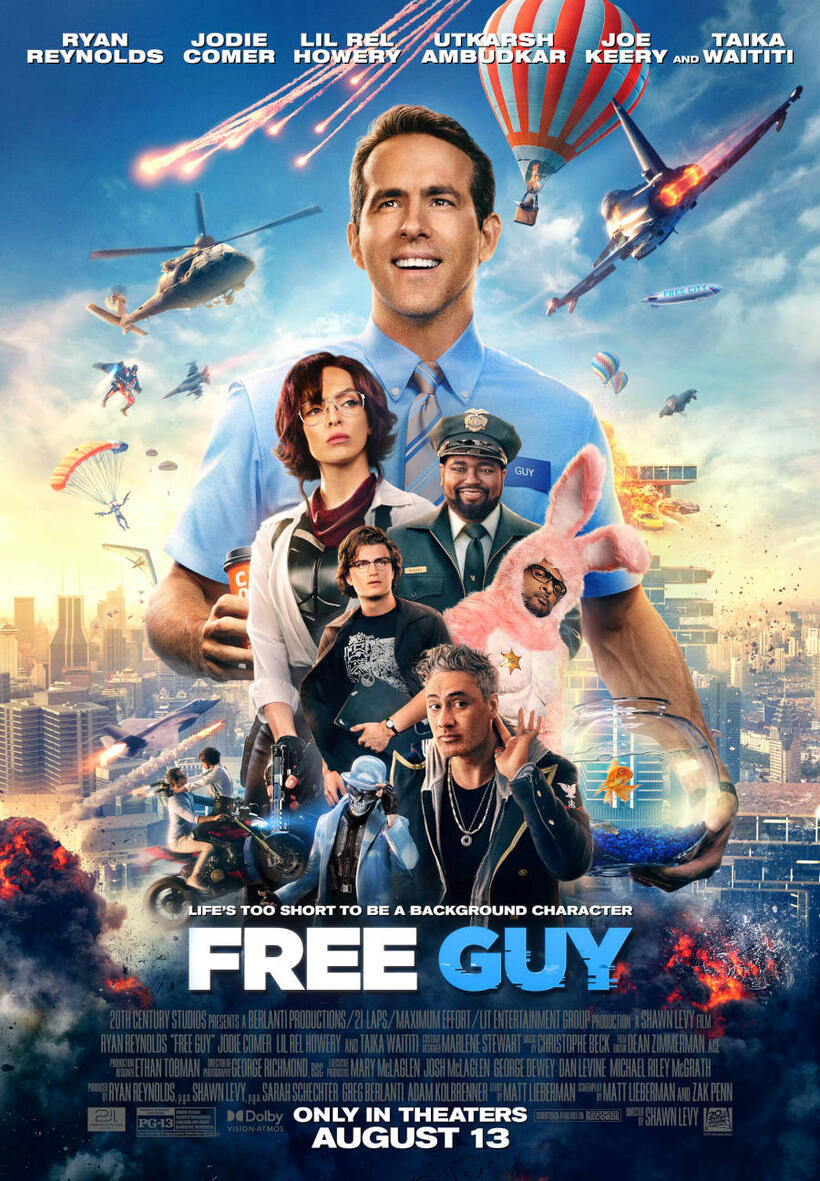 Free Guy poster art