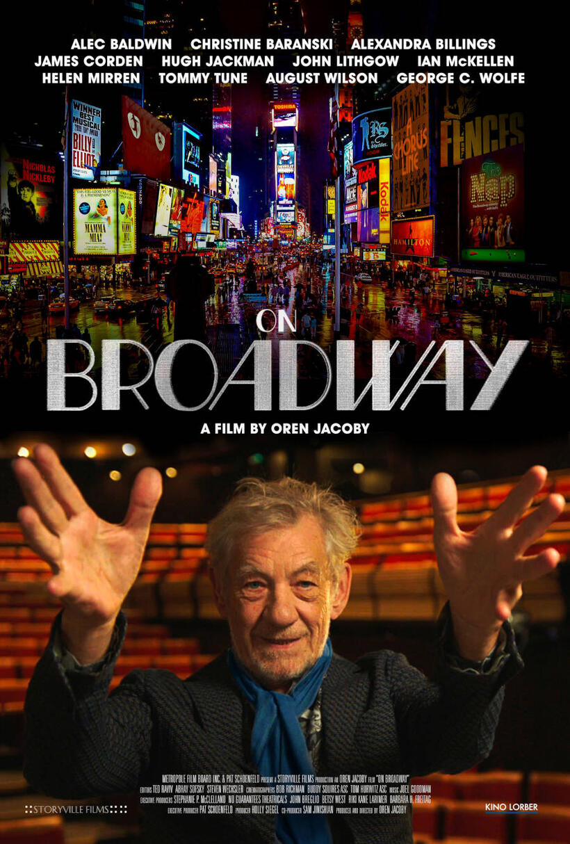 On Broadway poster art