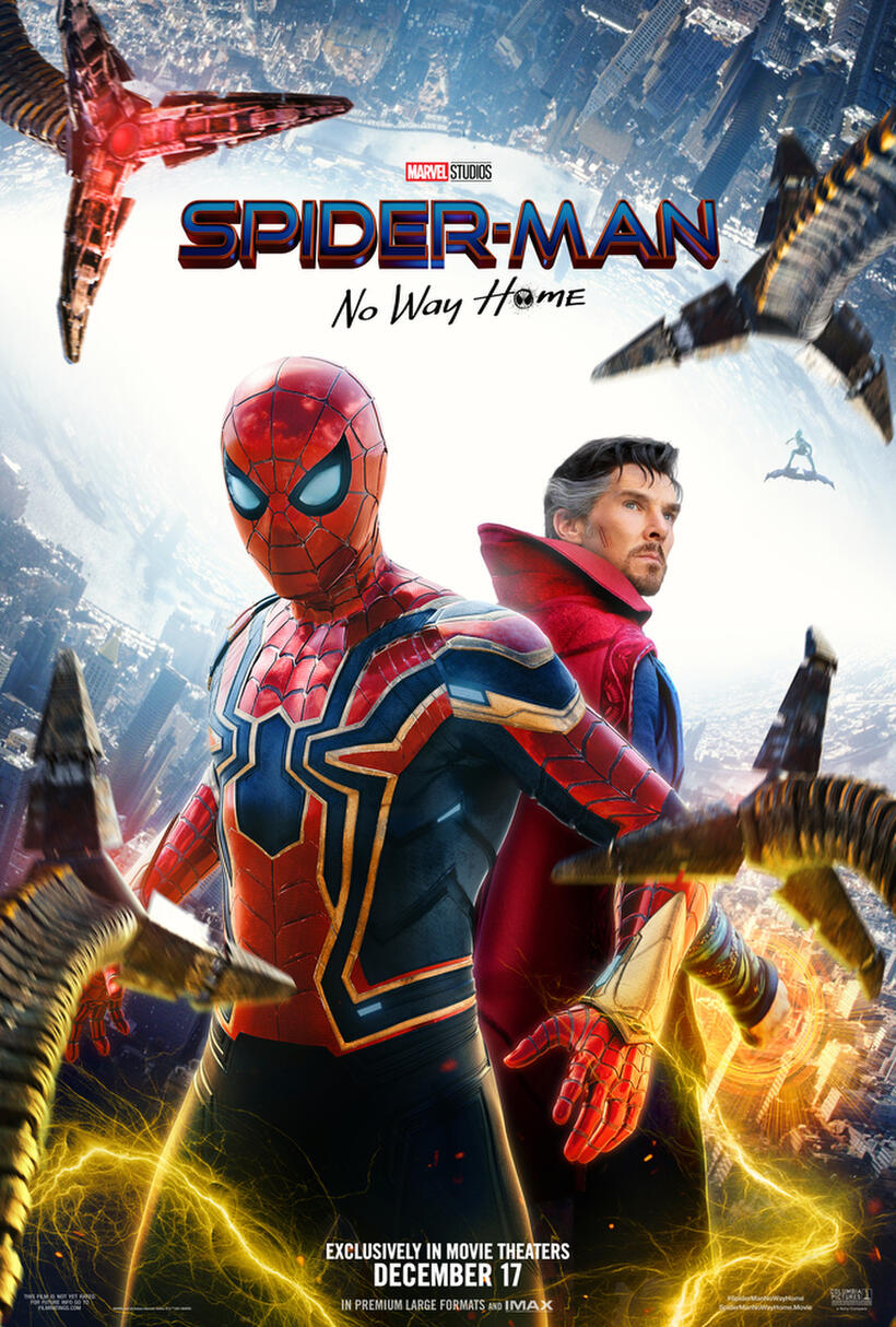 Spider-Man: No Way Home poster art