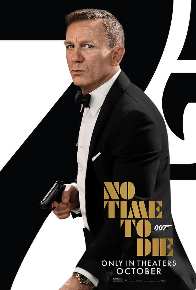 No Time To Die poster art