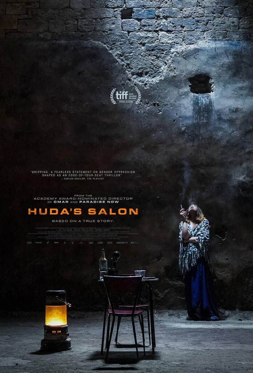 Huda's Salon poster art
