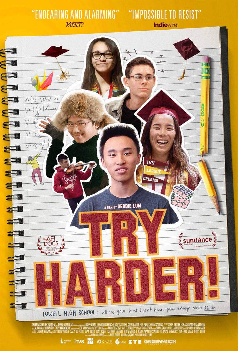 Try Harder! poster art
