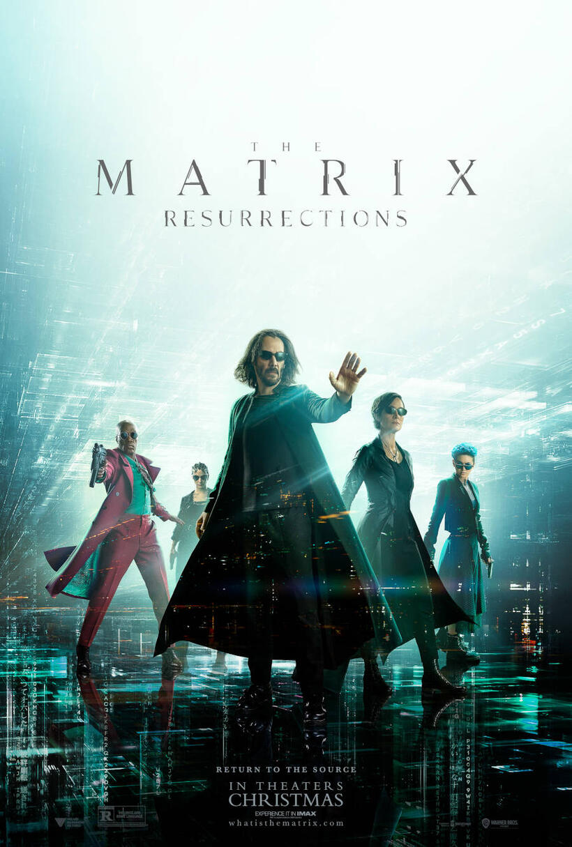 The Matrix Resurrections: The IMAX 2D Experience poster art