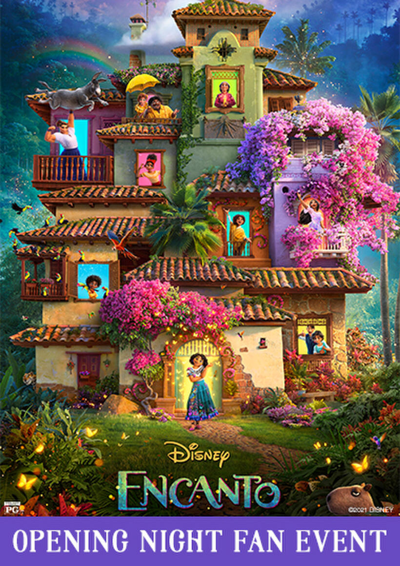 Encanto - Opening Night Fan Event poster art