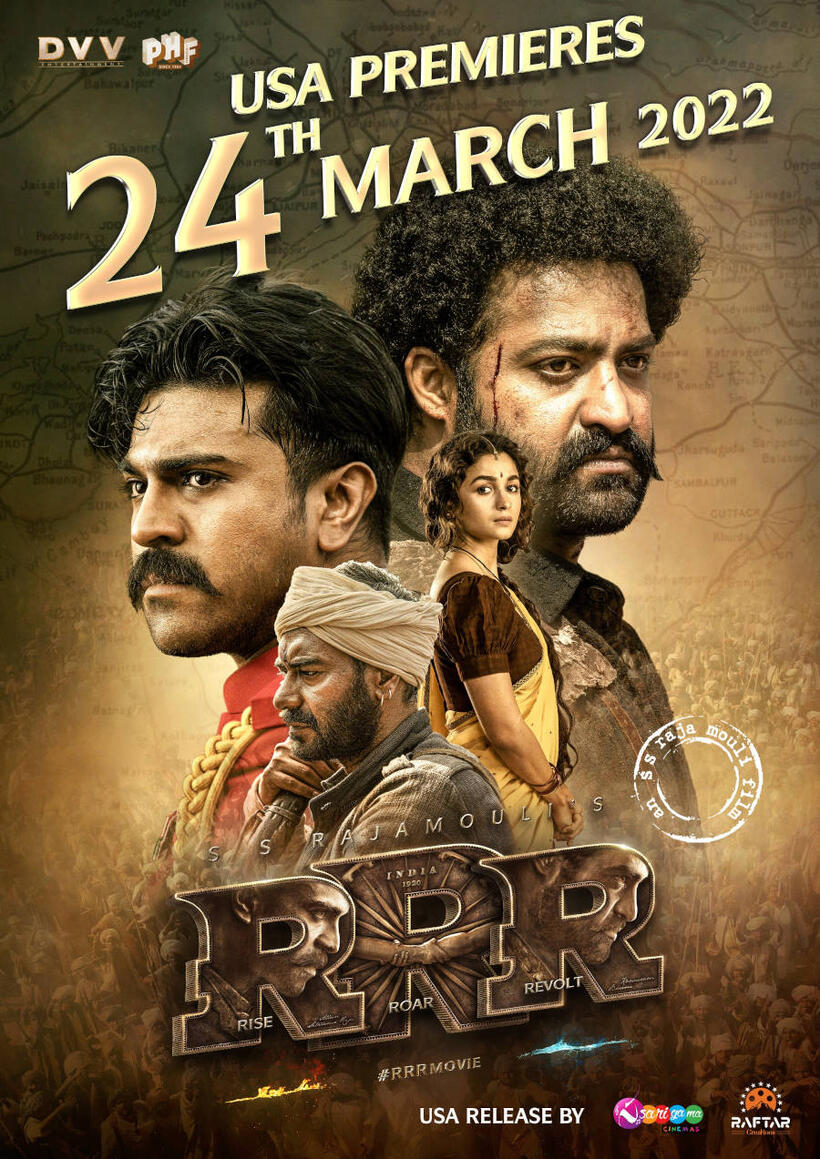 RRR - Rise Roar Revolt (2022) Showtimes  Fandango