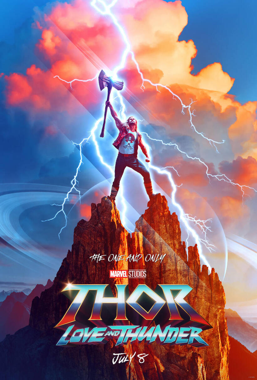 Thor: Love and Thunder poster art