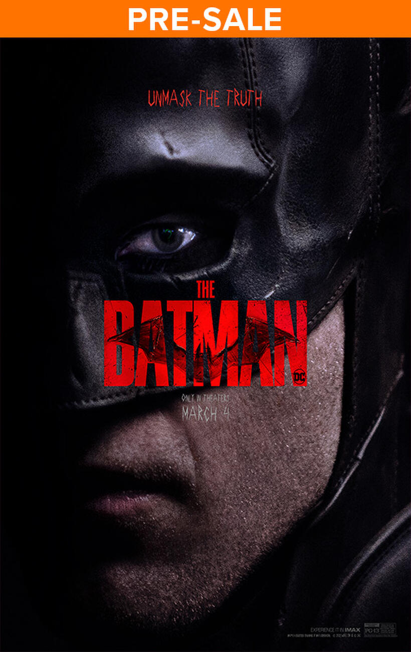 DC Presents: The Batman Fan First Premieres exclusively in IMAX poster art