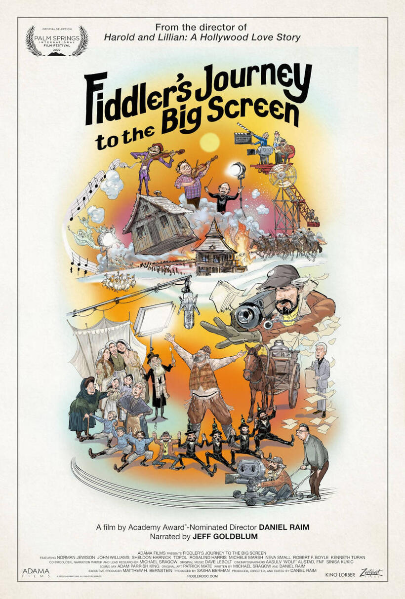Fiddler’s Journey to the Big Screen poster art