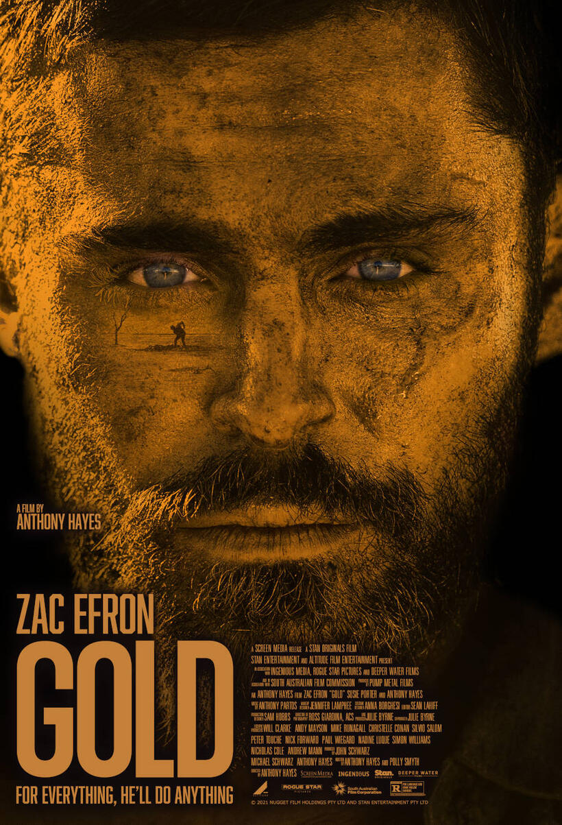 Gold poster art