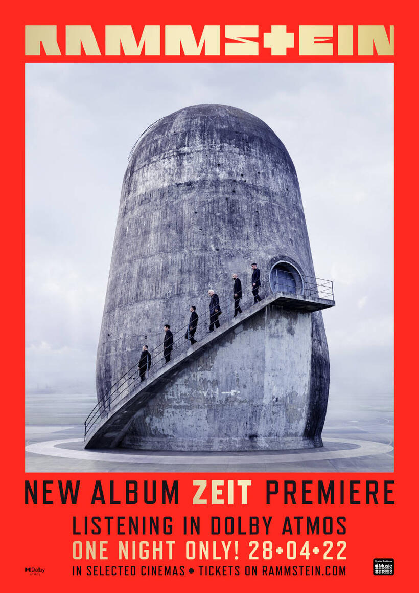 Rammstein: Zeit - The Atmos Experience poster art