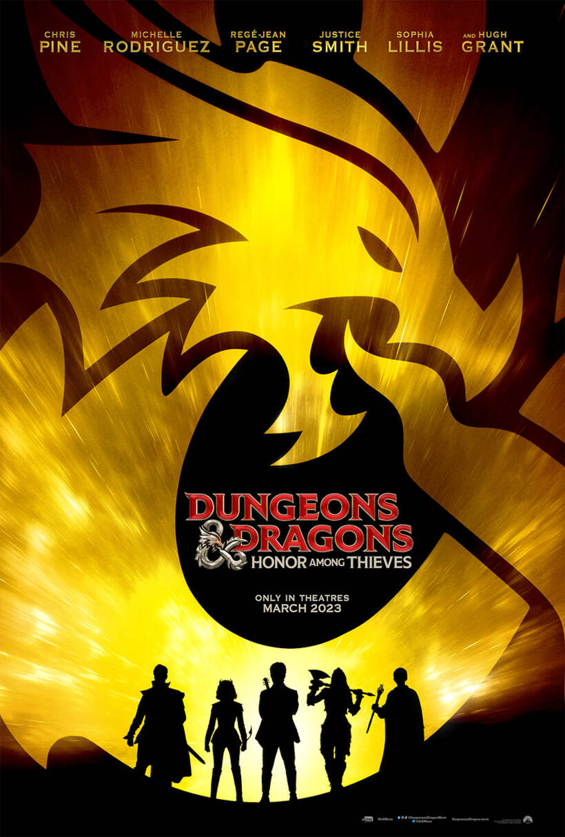 Dungeons & Dragons: Honor Among Thieves poster art