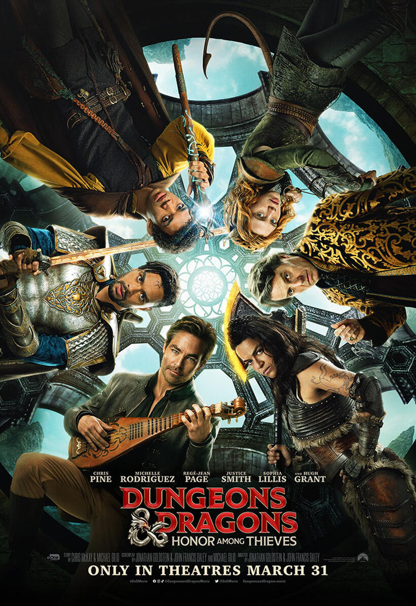 Dungeons & Dragons: Honor Among Thieves poster art