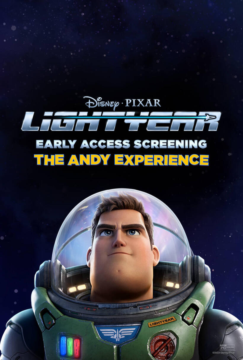 Lightyear Early Access Screening The Andy Experience (2022) Fandango