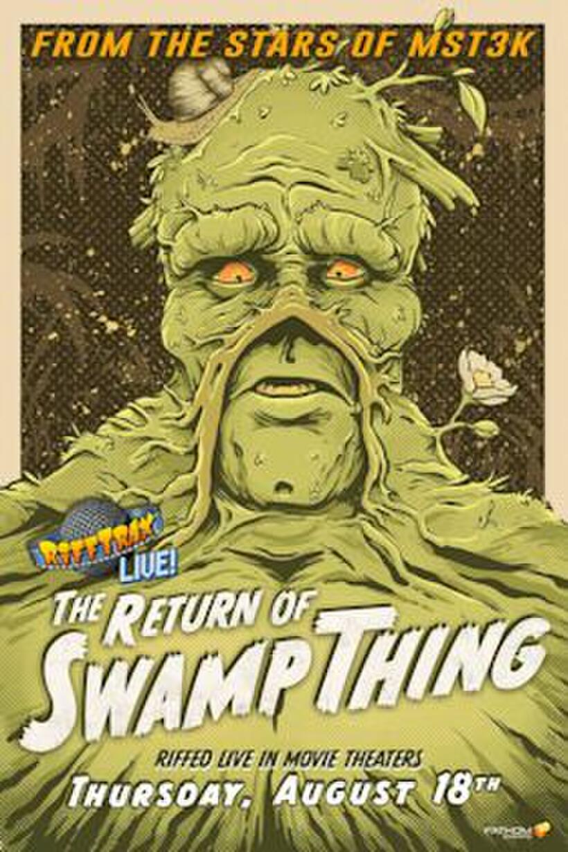 RiffTrax Live: The Return of Swamp Thing poster art