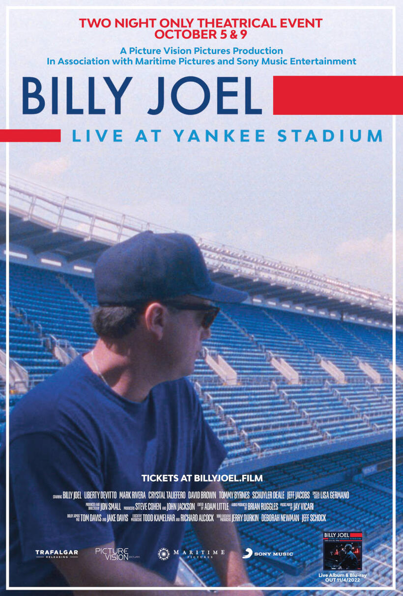 Billy Joel: Live at Yankee Stadium poster art