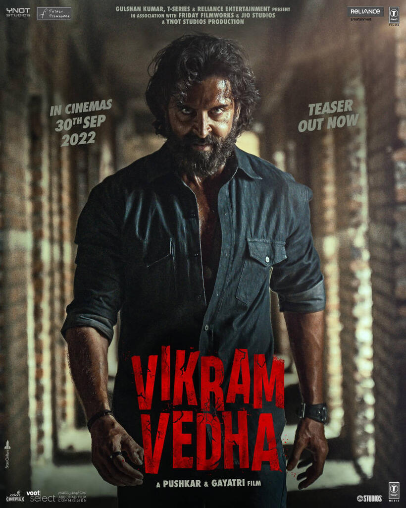 Vikram Vedha poster art