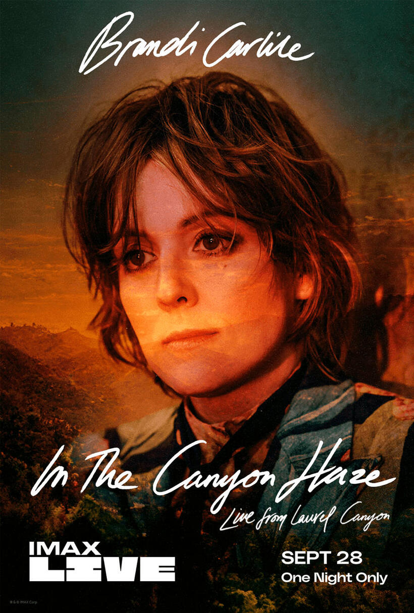 Brandi Carlile: In the Canyon Haze - Live from Laurel Canyon poster art