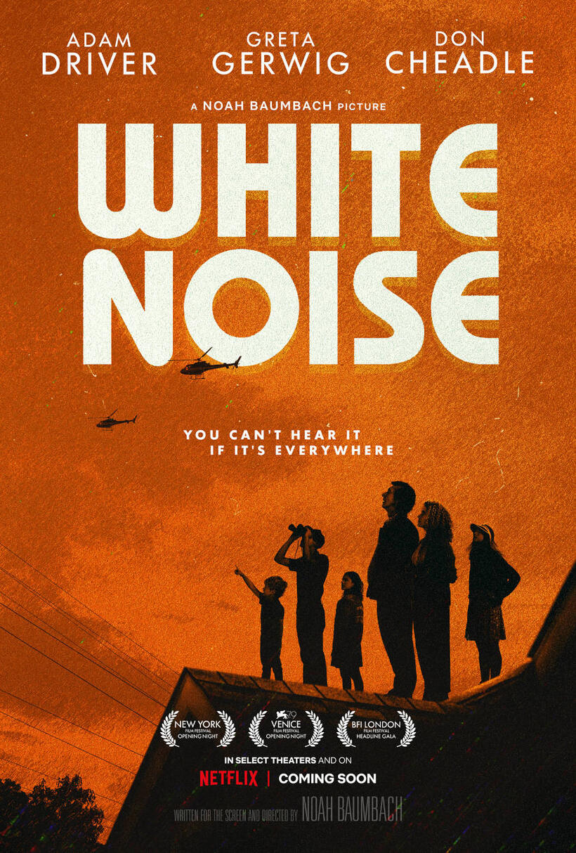 Promotional poster for WHITE NOISE
