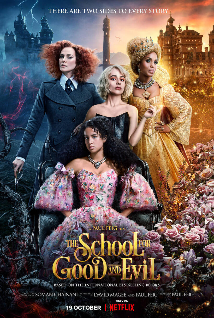 The School for Good and Evil poster art