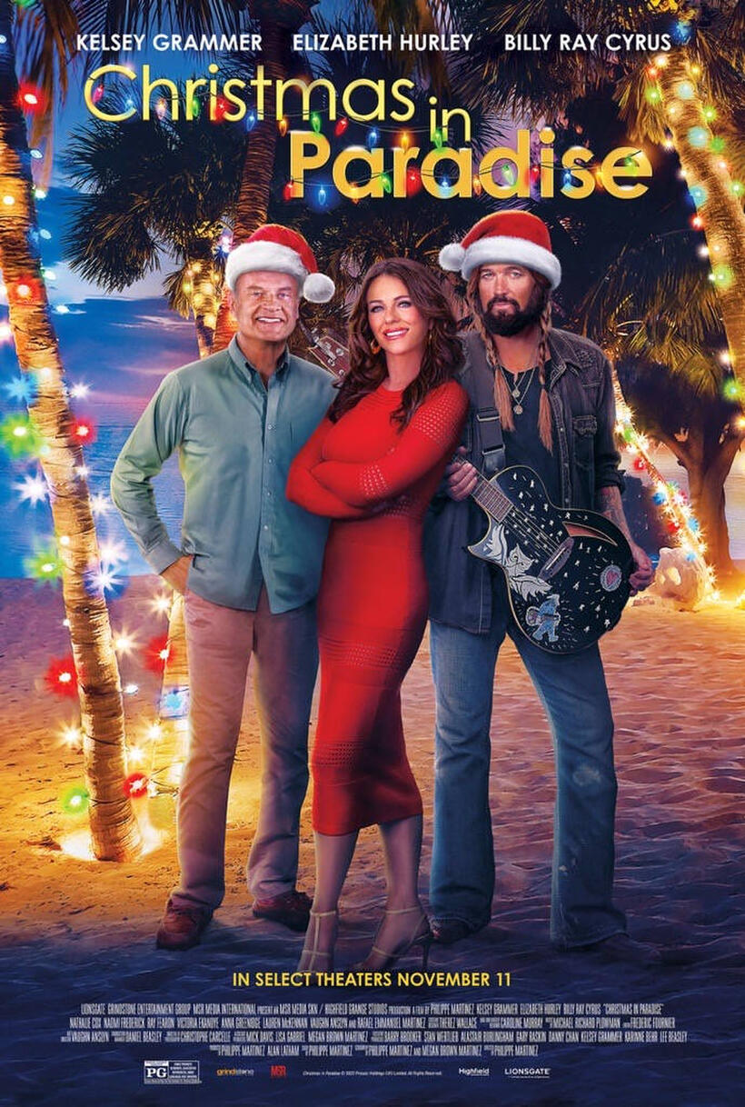 Christmas in Paradise poster art