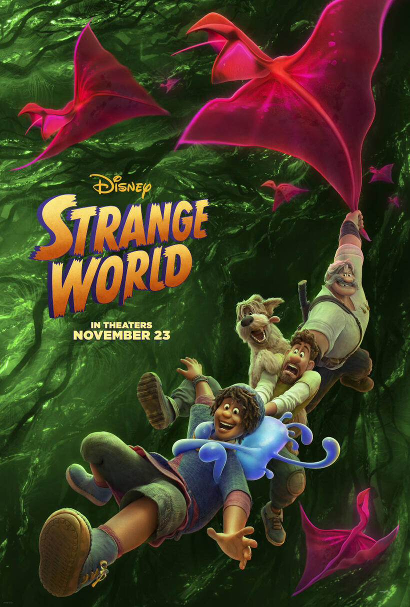 Strange World poster art
