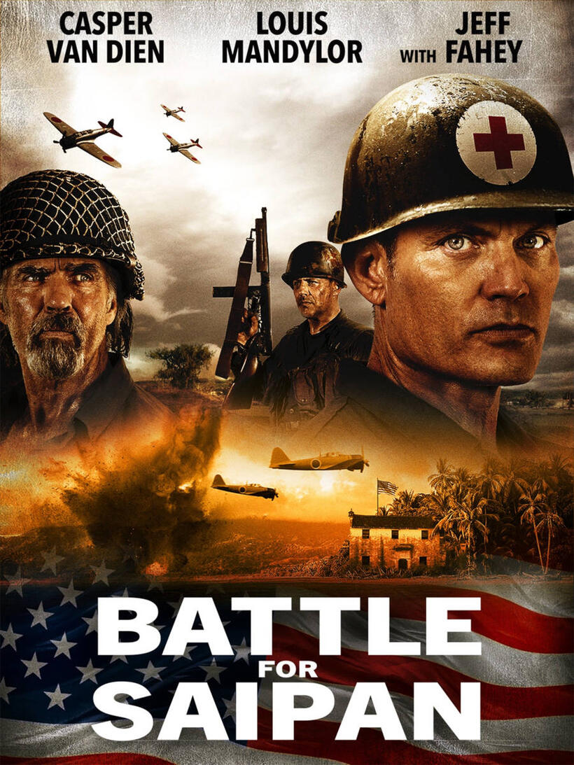Battle for Saipan poster art