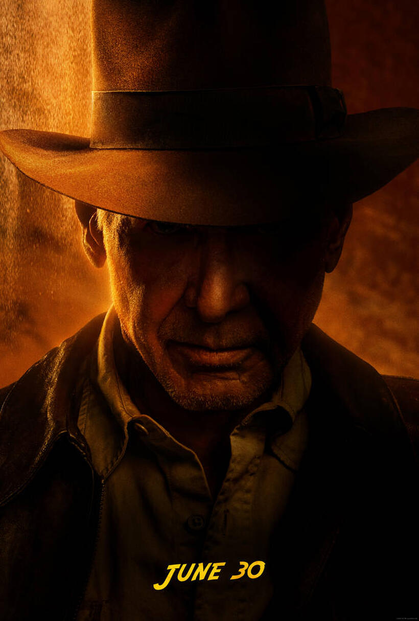 Indiana Jones and the Dial of Destiny poster art