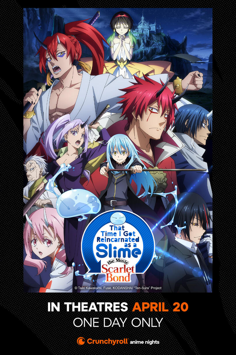 That Time I Got Reincarnated as a Slime the Movie: Scarlet Bond poster art
