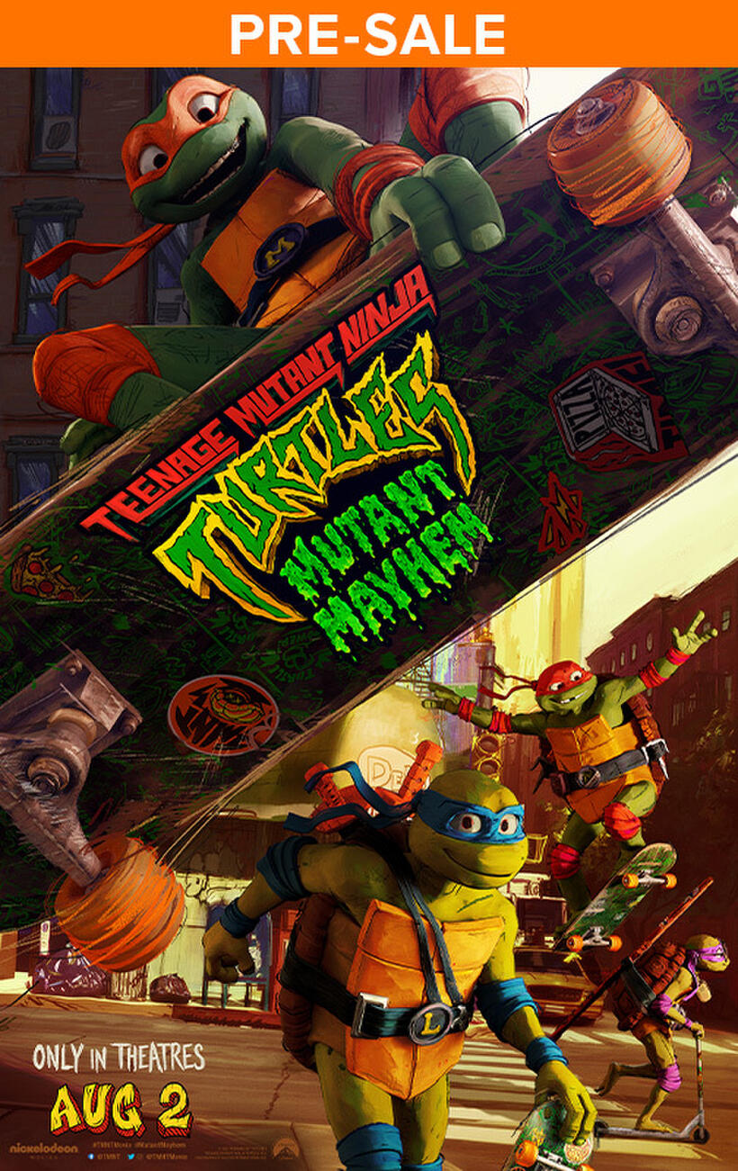 Teenage Mutant Ninja Turtles: Mutant Mayhem poster art