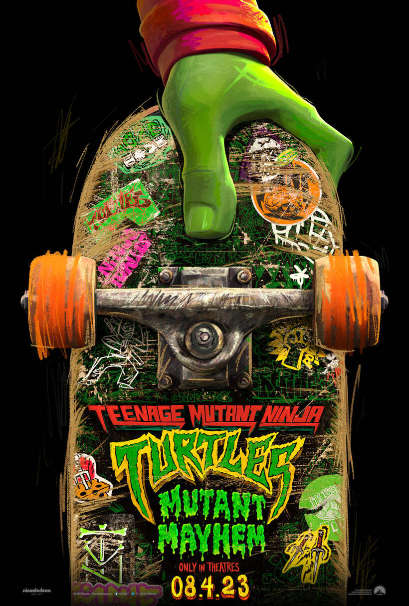 Teenage Mutant Ninja Turtles: Mutant Mayhem poster art