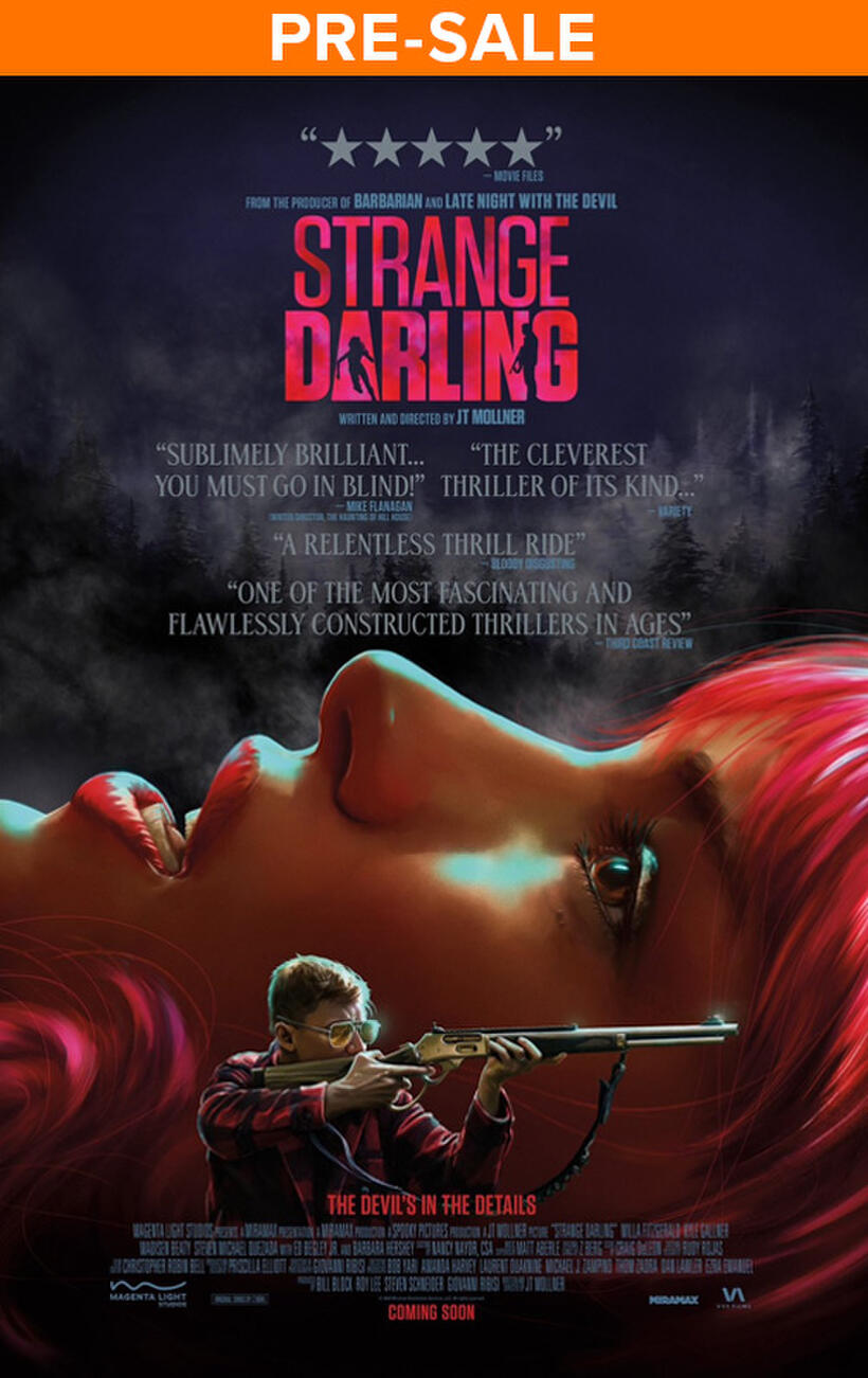 Strange Darling poster art