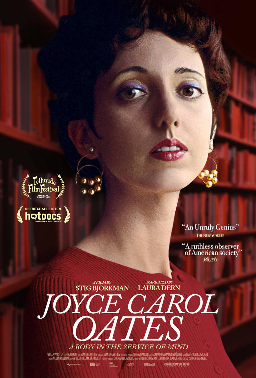 Joyce Carol Oates: A Body in the Service of Mind poster art