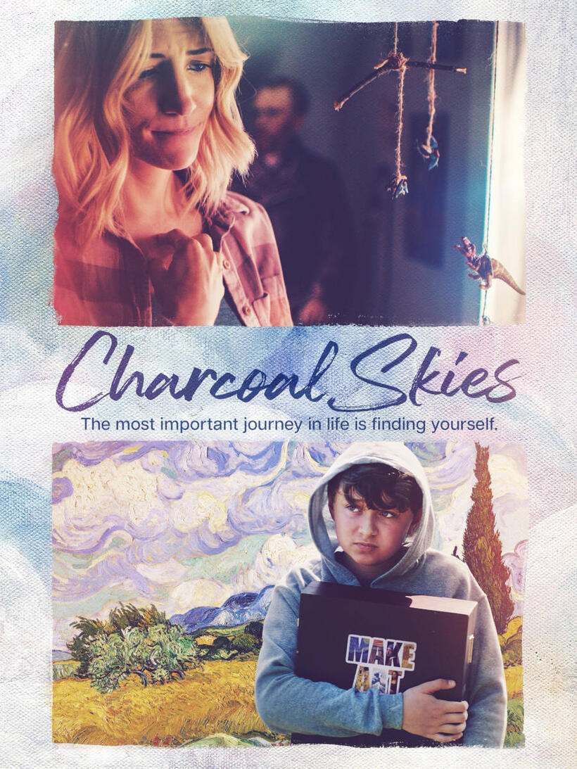 Charcoal Skies poster art