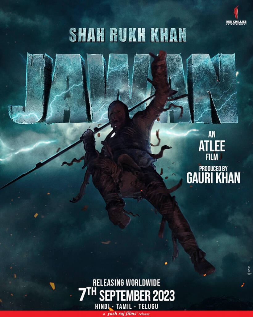Jawan poster art